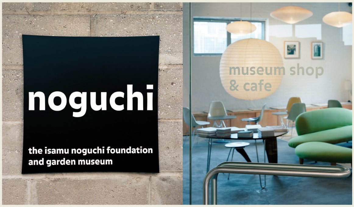 Pentagram New York used FF Balance in its timeless identity for the Noguchi Museum, Long Island City, NY, which reopened in 2004. Photo by jamesshanks.com