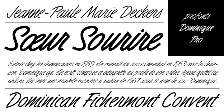 Distinctive and informal, this unusual script type style is suitable for a wide variety of display applications, particularly where a casual effect is desired. It’s cheerful design and the strong italic angle with non-connecting characters generate a very dynamic and progressive style perfectly suited for headlines on magazines, catalogues and alike.